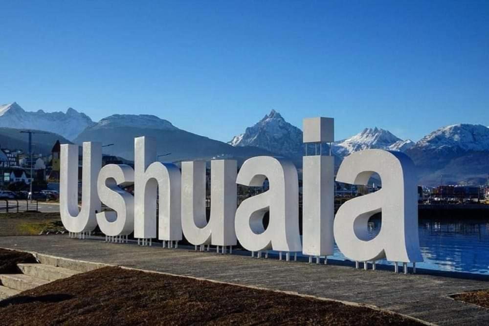 Apartamento con vista al canal y cercano al centro de la ciudad Ushuaia Exterior foto